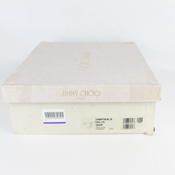 NEW JIMMY CHOO Hampton 80 Suede Ankle Boots - Picture 15 of 16